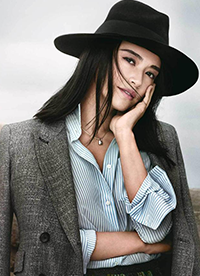 辣妈姚晨最新时尚大片 化身帅气西部牛仔