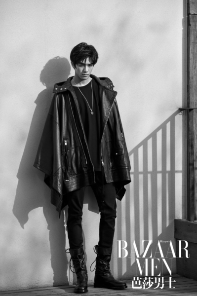 宋威龙时尚写真图片 眼神清澈散发男士魅力