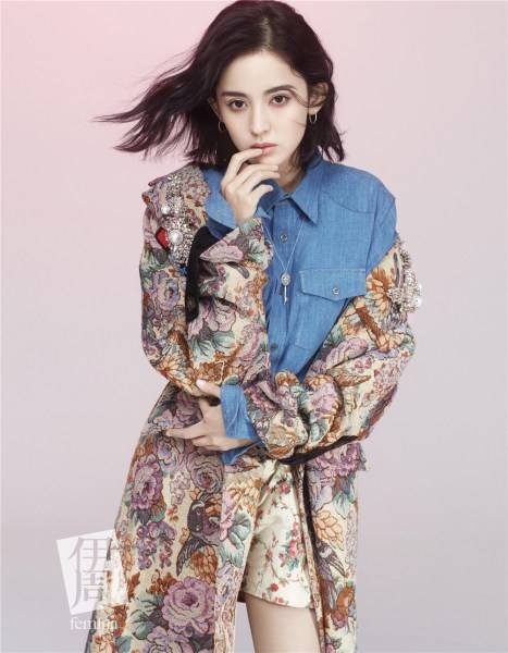 古力娜扎杂志大片曝光 变身复古糖果女孩