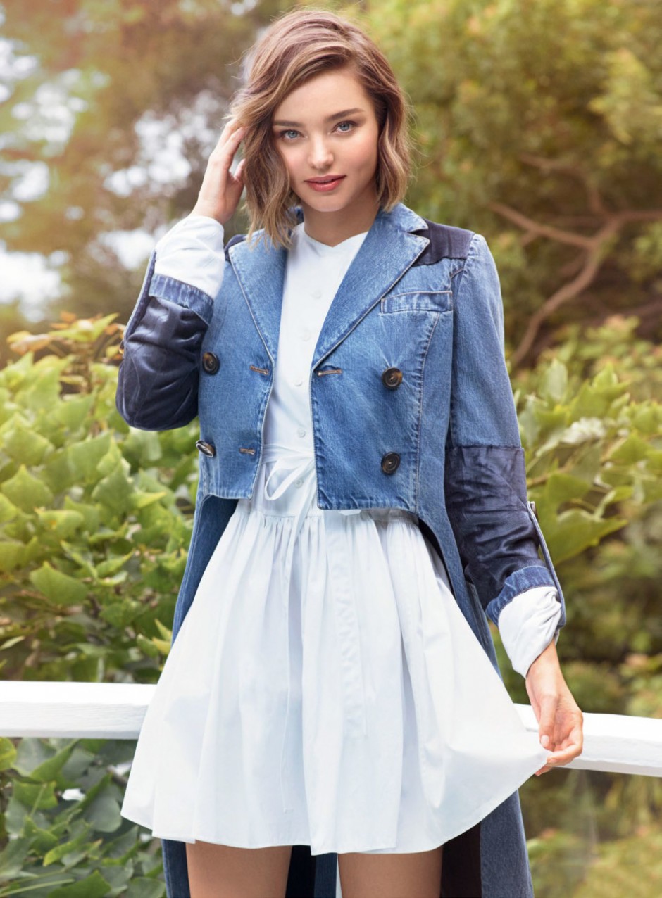 天使辣妈米兰达可儿时尚写真 清爽短发似少女