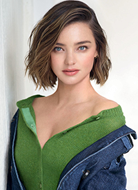 天使辣妈米兰达可儿时尚写真 清爽短发似少女”