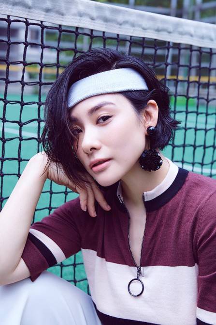 刘璇短发写真曝光 完美演绎Mix运动风