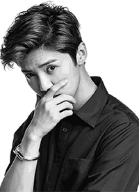 鹿晗黑白写真时尚范十足 又被“撩”了