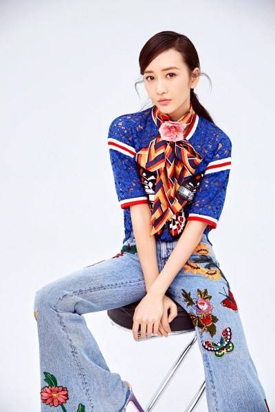 内地演员王鸥时尚杂志写真曝光