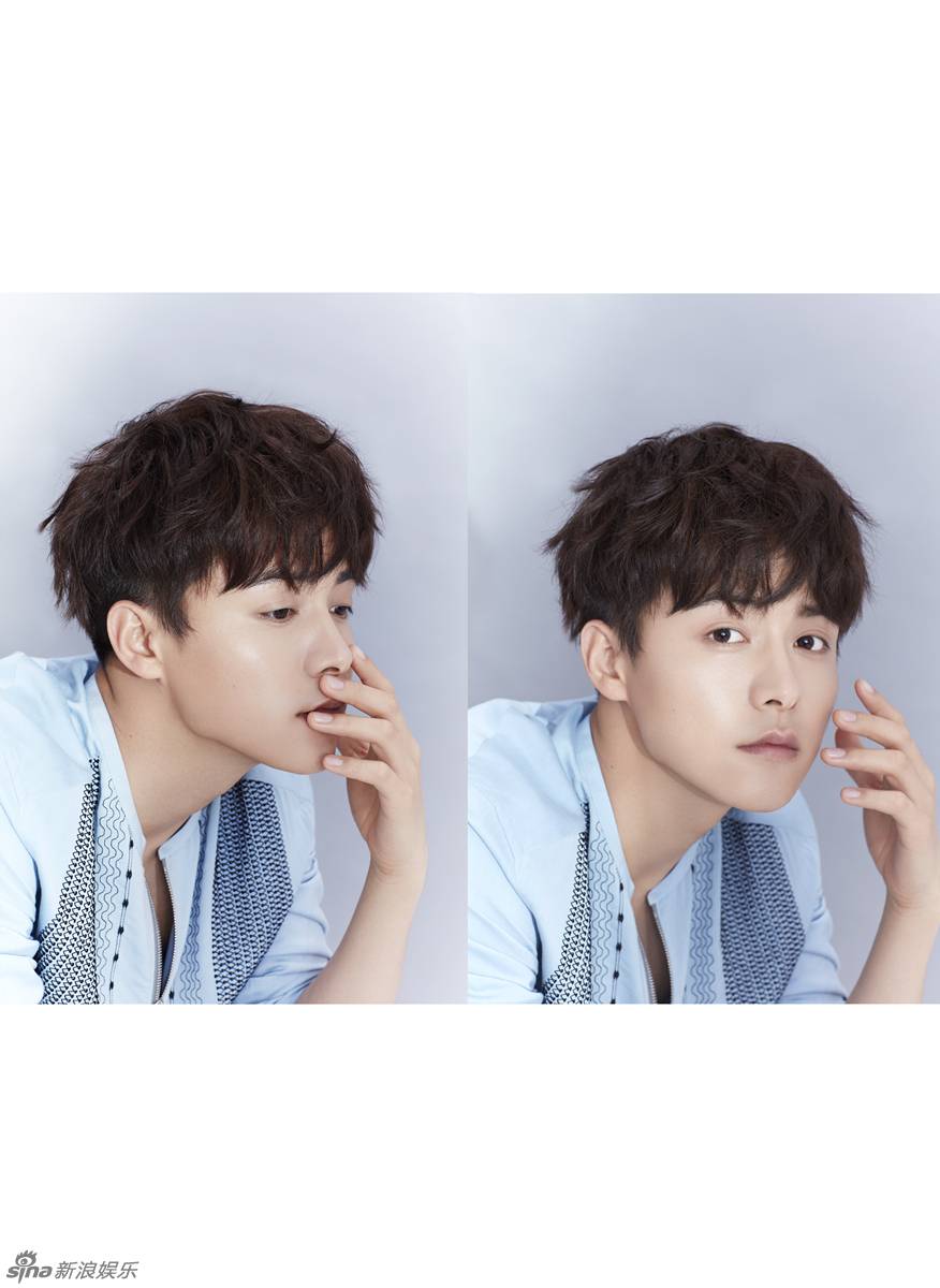 马天宇时尚大片造型 侧颜杀高贵如王子