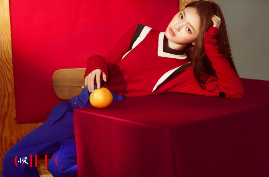 林允儿杂志封面照片 变身都市时尚摩登女郎