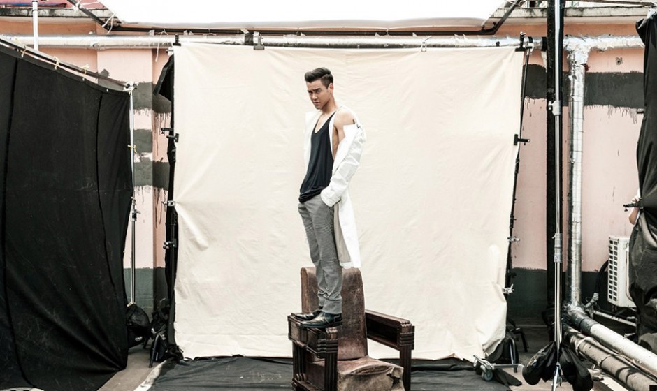 彭于晏雅痞大片写真集 网友惊呼太野性