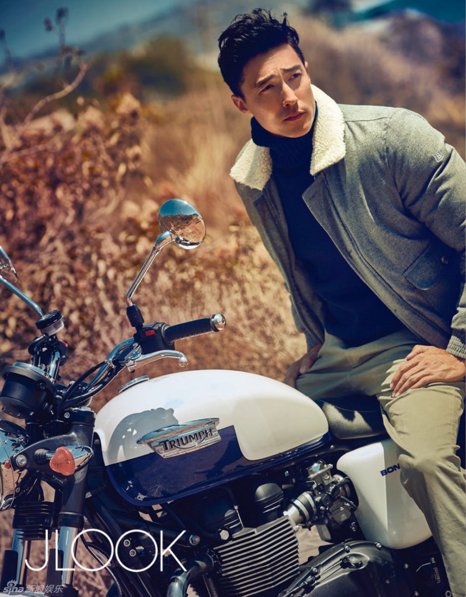 韩星丹尼尔亨利时尚画报 尽显秋日熟男魅力