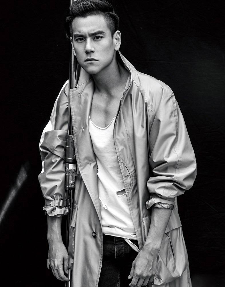 彭于晏雅痞大片写真集 网友惊呼太野性