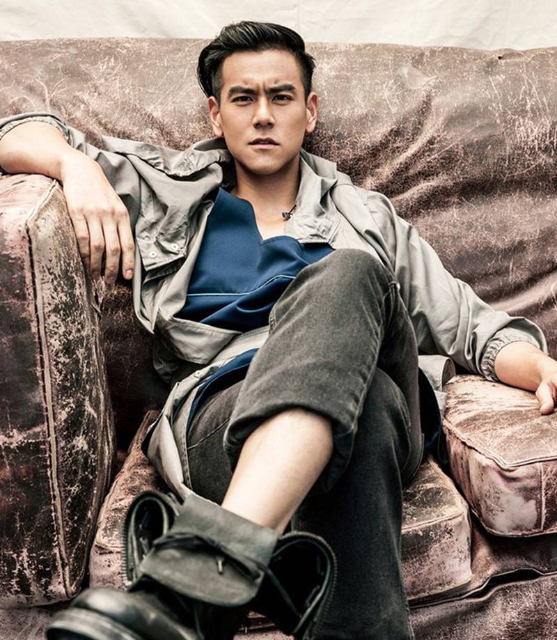 彭于晏雅痞大片写真集 网友惊呼太野性