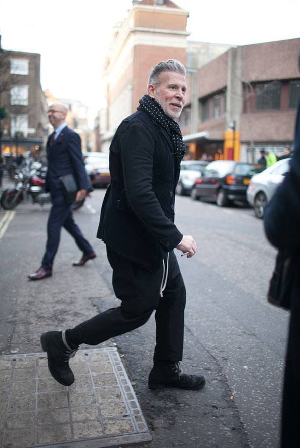 來瞧瞧型男大叔Nick Wooster等人的街头穿搭