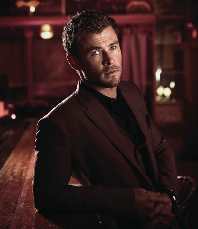 &ldquo;锤哥&rdquo;克里斯全新写真大片 帅气又有型