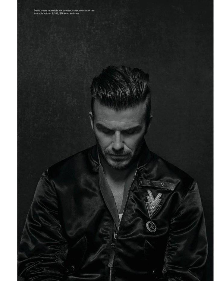 贝克汉姆黑白写真集 性感半裸演绎完美型男