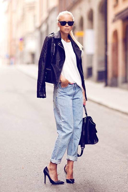 宽松牛仔裤怎么搭配？时尚达人给你不一样的感觉