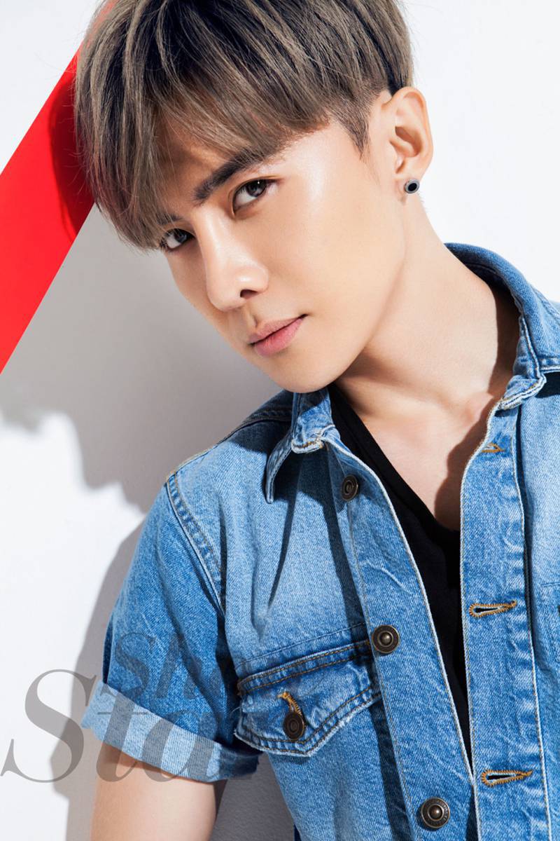 人气偶像唐禹哲短发潮流时尚写真集