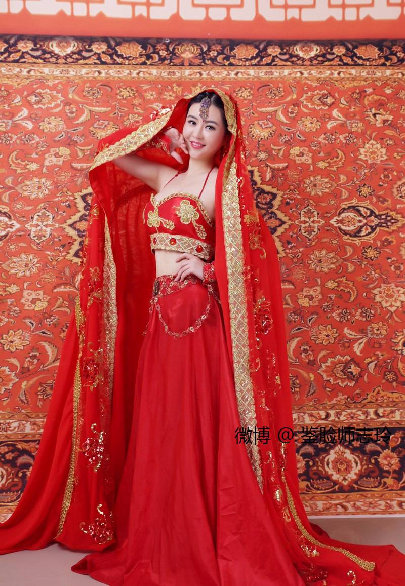 鉴脸师志玲的古装艺术照撩倒一片网友 含香那套简直就是原版重现