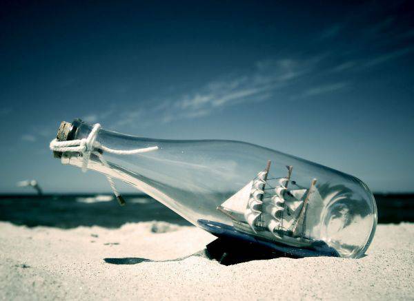 大海蓝天沙滩 夏天海边风景图片