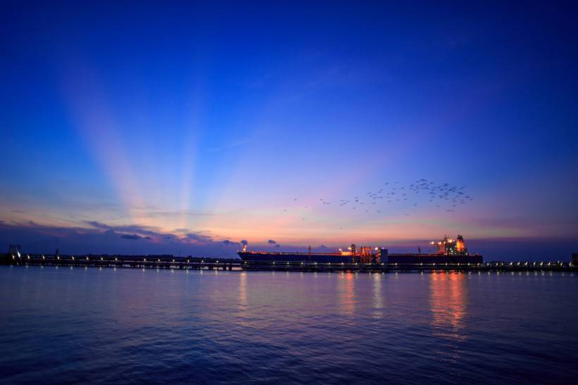 海边云彩晚霞风景图片欣赏