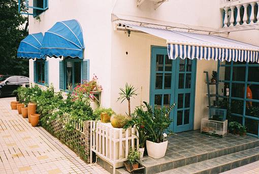 唯美清新小镇街道风景图片欣赏