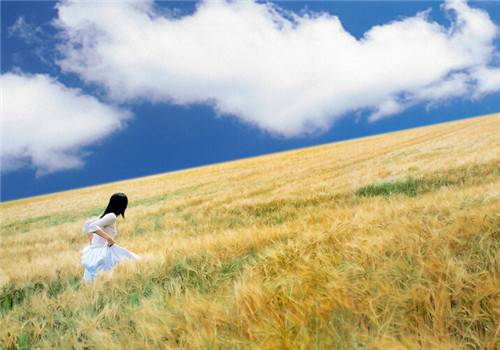 小清新乡村自然风光美景图片