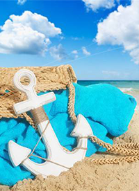 高清唯美风景图片 夏日沙滩唯美唯俏”