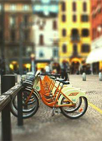 移轴摄影下的唯美风景图片”