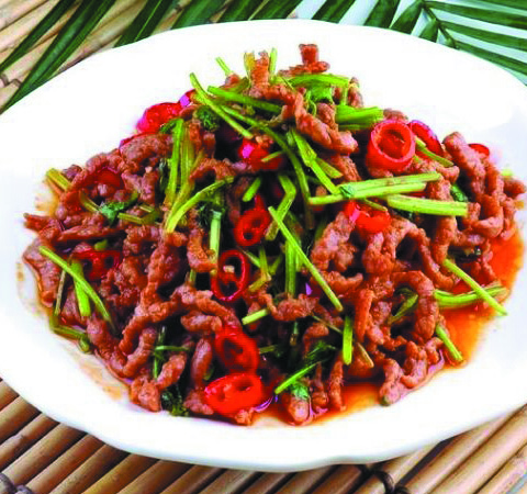 肉嫩味香 看看小炒牛肉怎么做最有营养