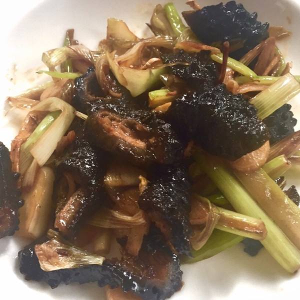 看完这个葱爆海参，你流口水了吗？