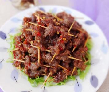 牛肉的新吃法 牙签牛肉的做法