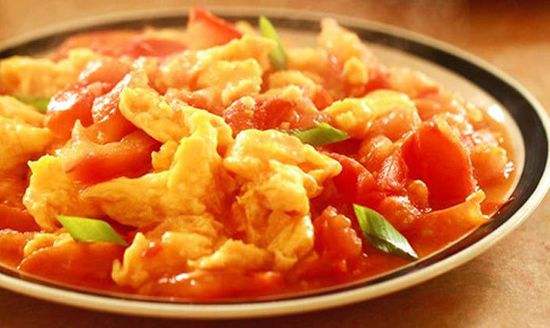 番茄炒鸡蛋 饮食中的绝配