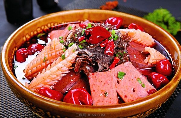 著名的汉族小吃 血旺的做法