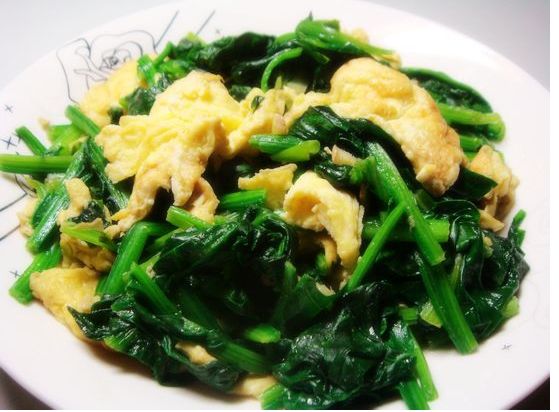 大力水手的食物菠菜之菠菜炒鸡蛋的做法你知道吗