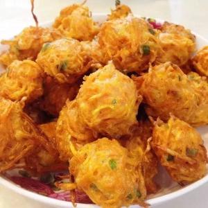 油而不腻的炸萝卜丸子的做法你知道吗