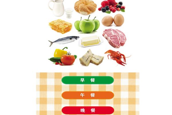 一日三餐健康饮食食谱