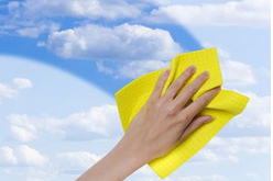 教你学会擦玻璃的方法 玻璃光亮透明