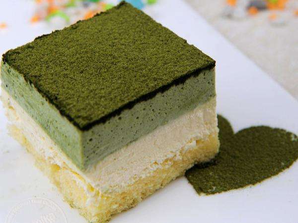 最适合的下午茶甜点 抹茶慕斯的制作步骤