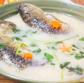 美味可口的鱼汤 清炖鱼汤