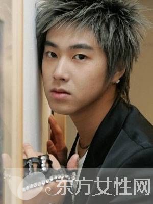 5款韩式男士发型 让你男士气概十足
