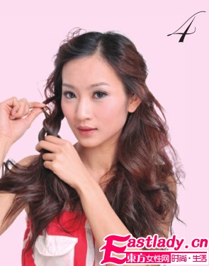 时尚麻花辫的编法 让麻花辫融合时尚气息