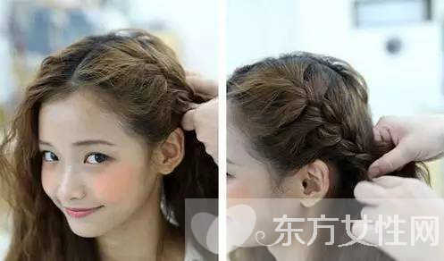 超火爆编发教程 甜美发型编发教程图解