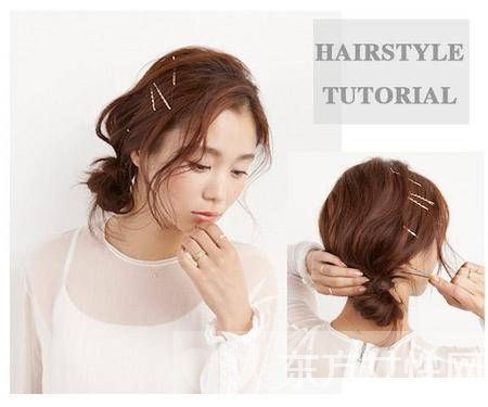 韩式盘发教程推荐 这些日常盘发方法超简单的