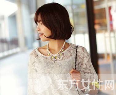 夏天清爽短发发型 勾勒出精致小脸