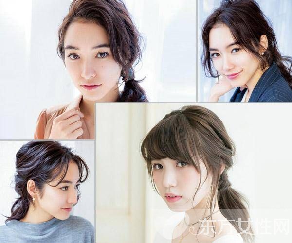 四款低马尾扎法 这样扎绝对不会撞发