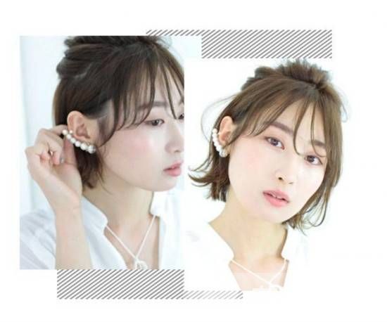 短头发怎么扎好看 不妨试试公主头跟刘海编发