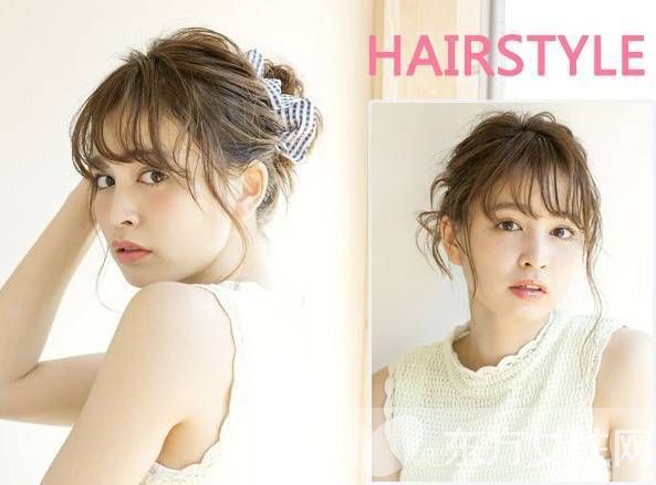 四款时尚短发盘发造型 绝对让你美到尖叫