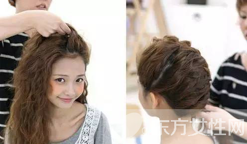 超火爆编发教程 甜美发型编发教程图解