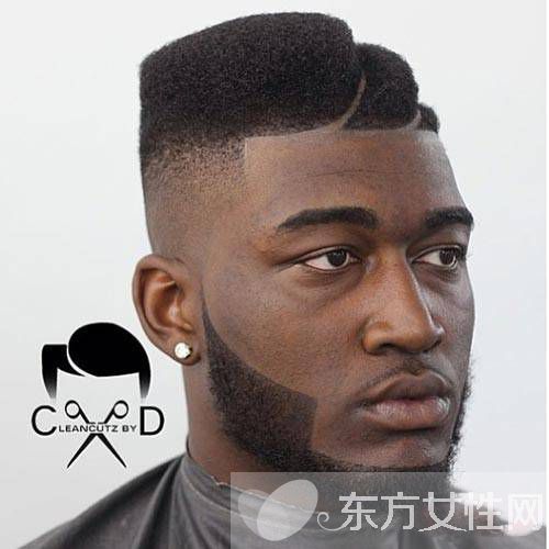 男生个性刀疤头发型推荐 简约时尚的不二之选