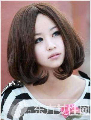 8款圆脸适合的发型 轻松瘦脸可爱感十足