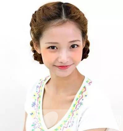 超火爆编发教程 甜美发型编发教程图解