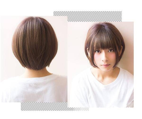 这些齐刘海短发发型 让你的颜值更上一层楼